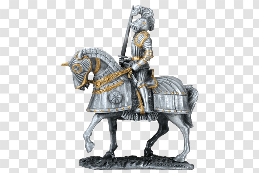 Middle Ages Horse Equestrian Statue Crusades Knight - Rearing Transparent PNG