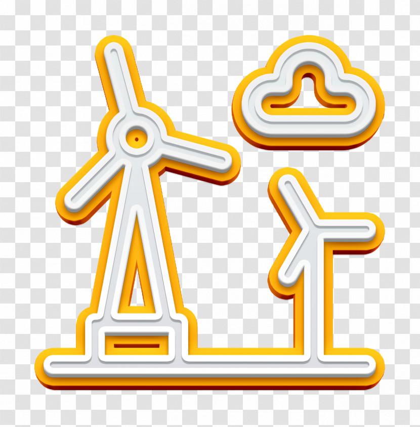 Ecology And Environment Icon Landscapes Icon Windmill Icon Transparent PNG