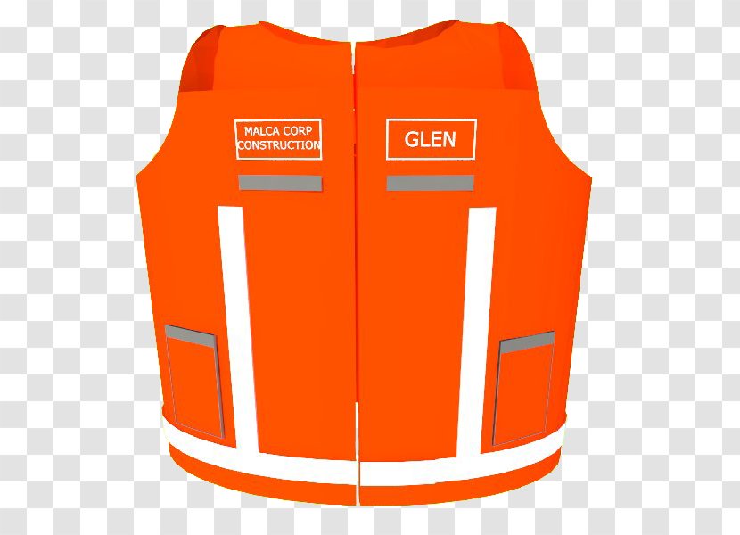 Gilets Architectural Engineering High-visibility Clothing Construction Worker Laborer - Sleeve - Safety Vest Transparent PNG