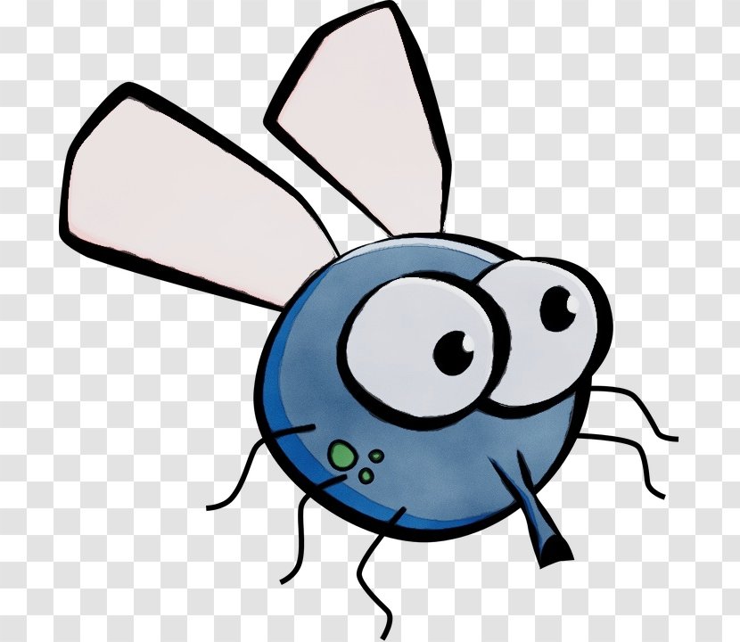 Cartoon Clip Art Line Eye Fly - Insect - Ear Transparent PNG