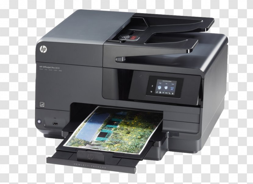 Hewlett-Packard Multi-function Printer Officejet Inkjet Printing - Ink - Impressora Transparent PNG