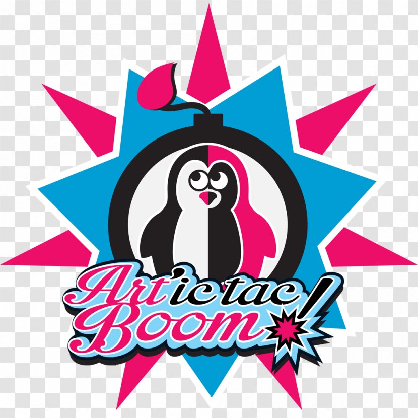 Flightless Bird Logo Graphic Design - Pink M - Ka-boom Transparent PNG