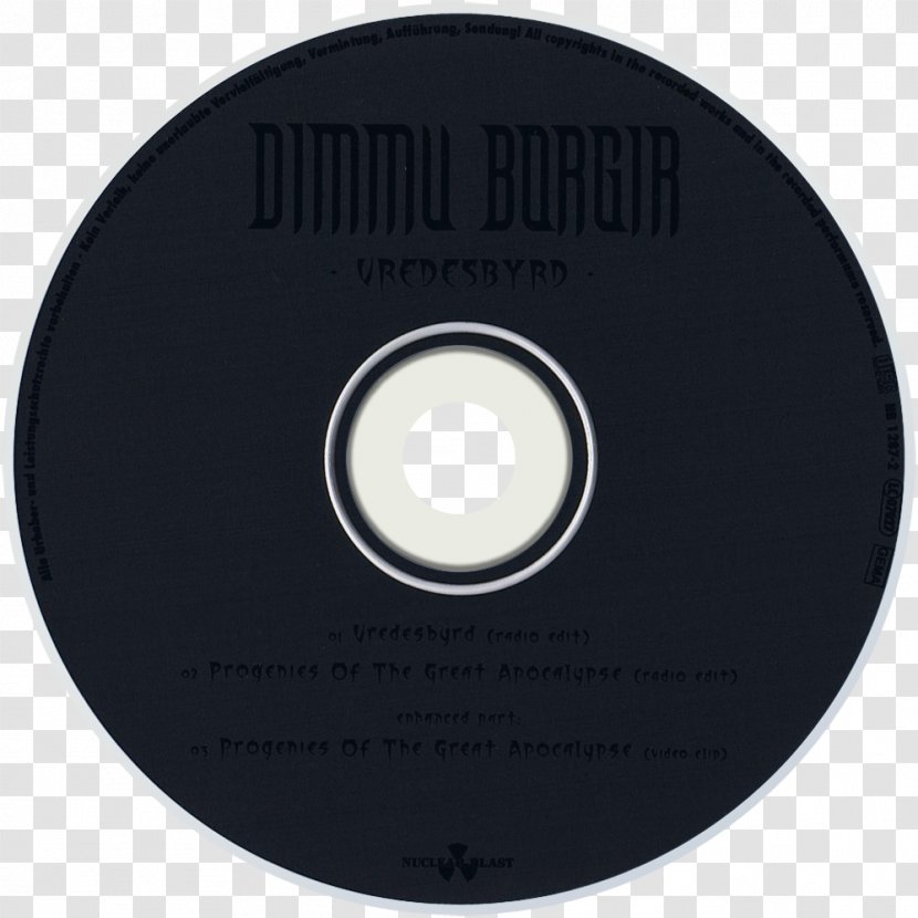Compact Disc Brand - Disk Storage - Dimmu Borgir Transparent PNG