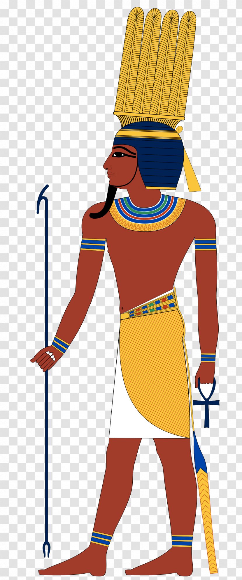 Ancient Egyptian Deities New Kingdom Of Egypt Amun Deity - Gods Transparent PNG