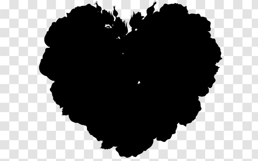 Afro-textured Hair Silhouette Clip Art Photography - Blackandwhite - Black Transparent PNG
