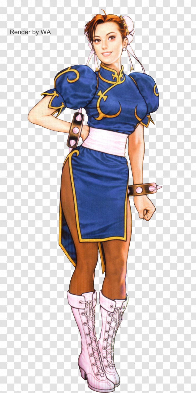 Chun-Li Street Fighter Alpha 3 Video Game Capcom Character - Watercolor - Frame Transparent PNG