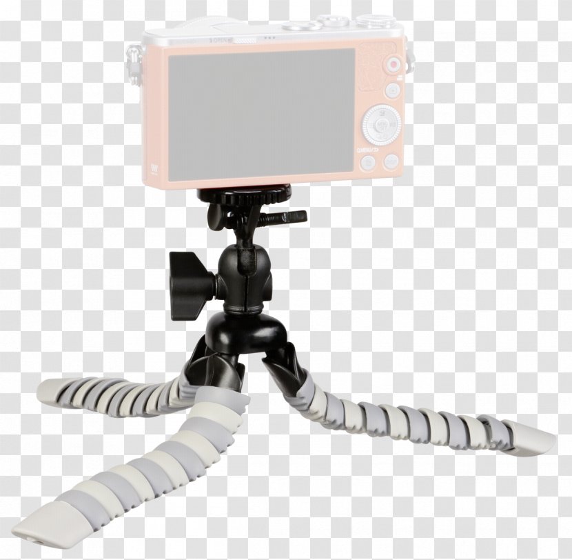 Tripod Point-and-shoot Camera Ball Head Manfrotto - Pointandshoot - Sculpture Transparent PNG