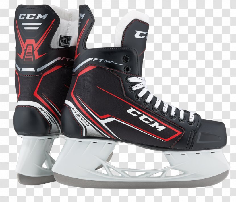 Ice Skates Hockey Equipment CCM Junior - Tennis Shoe Transparent PNG