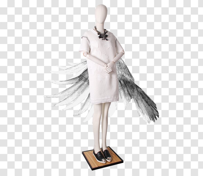 Figurine Fashion Angel M - Model - Claborate-style Transparent PNG
