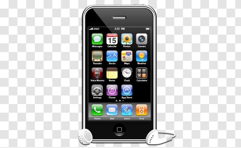 IPhone 3GS 4 5s Telephone - Mobile Phone Transparent PNG
