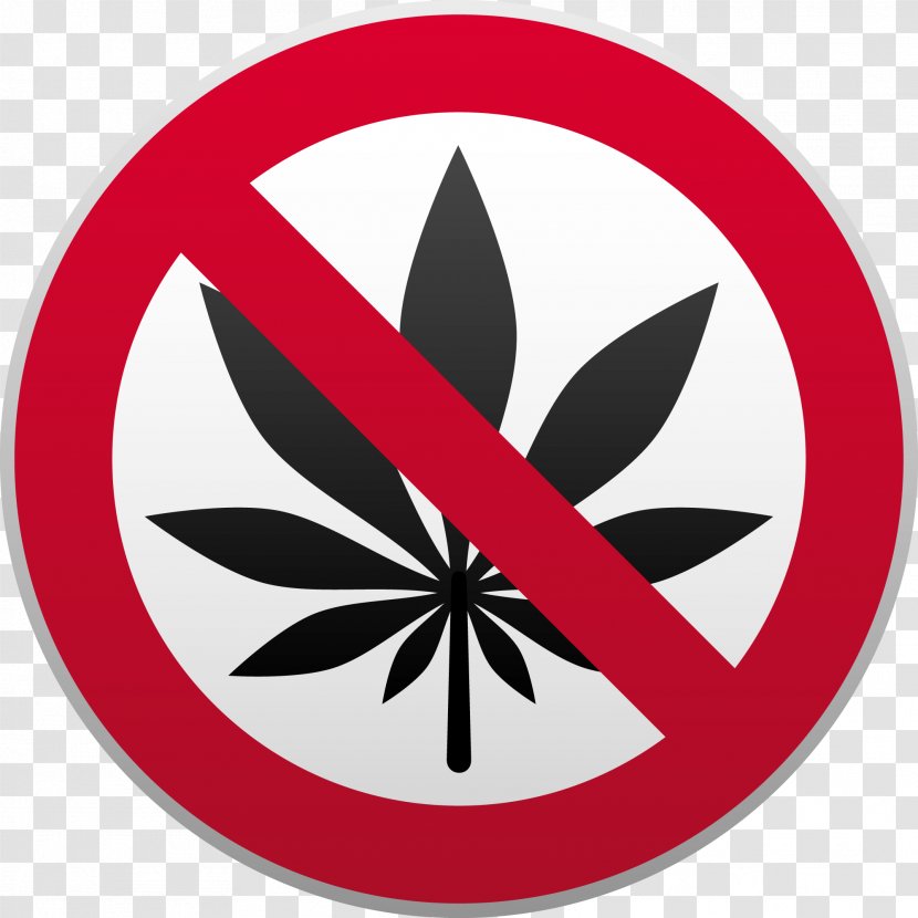 Drug Test Prohibition Of Drugs Sign - Just Say No - Warranty Transparent PNG