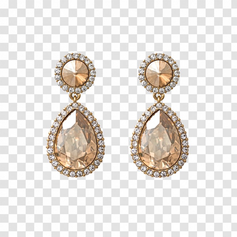 Earring Jewellery Gold Kundan Rose Transparent PNG