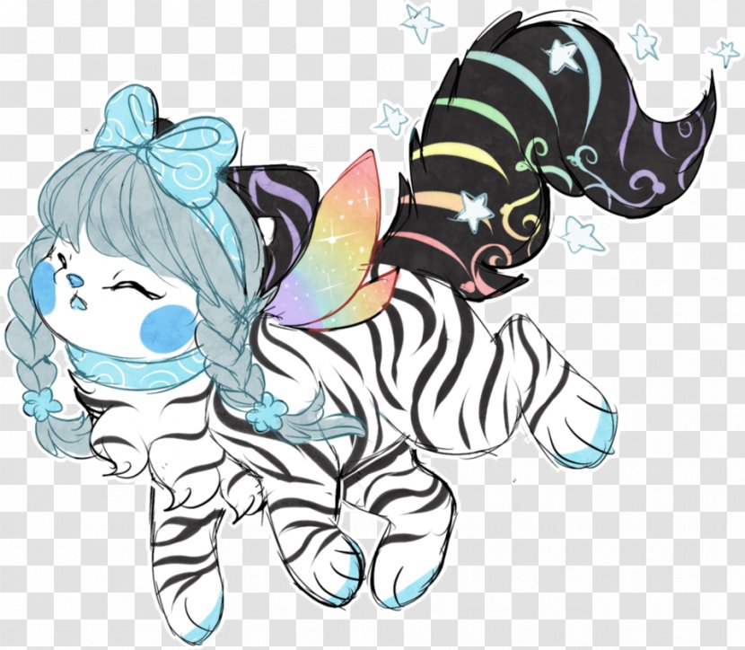 Zebra Horse Cat Clip Art - Visual Arts Transparent PNG