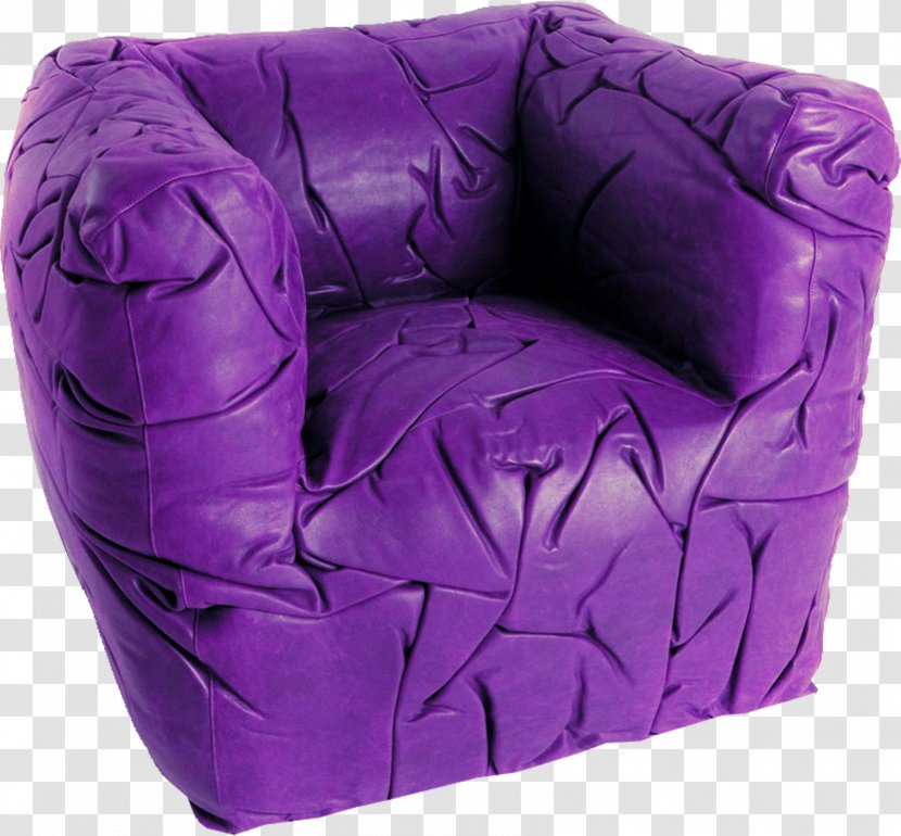Couch Furniture Wing Chair Sponge - Purple Texture Single Sofa Material Free To Pull Transparent PNG