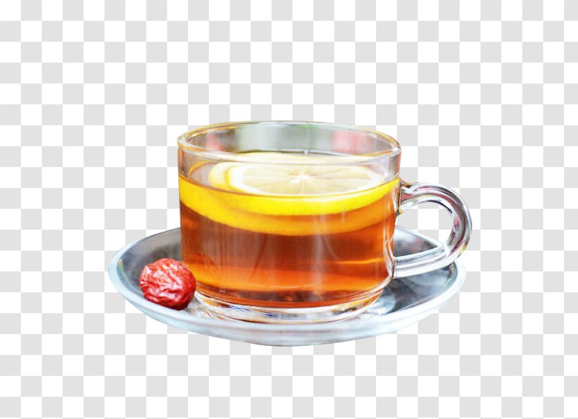 Ginger Tea Coffee Grog Earl Grey - Jujube Lemon To Pull Material Free Transparent PNG