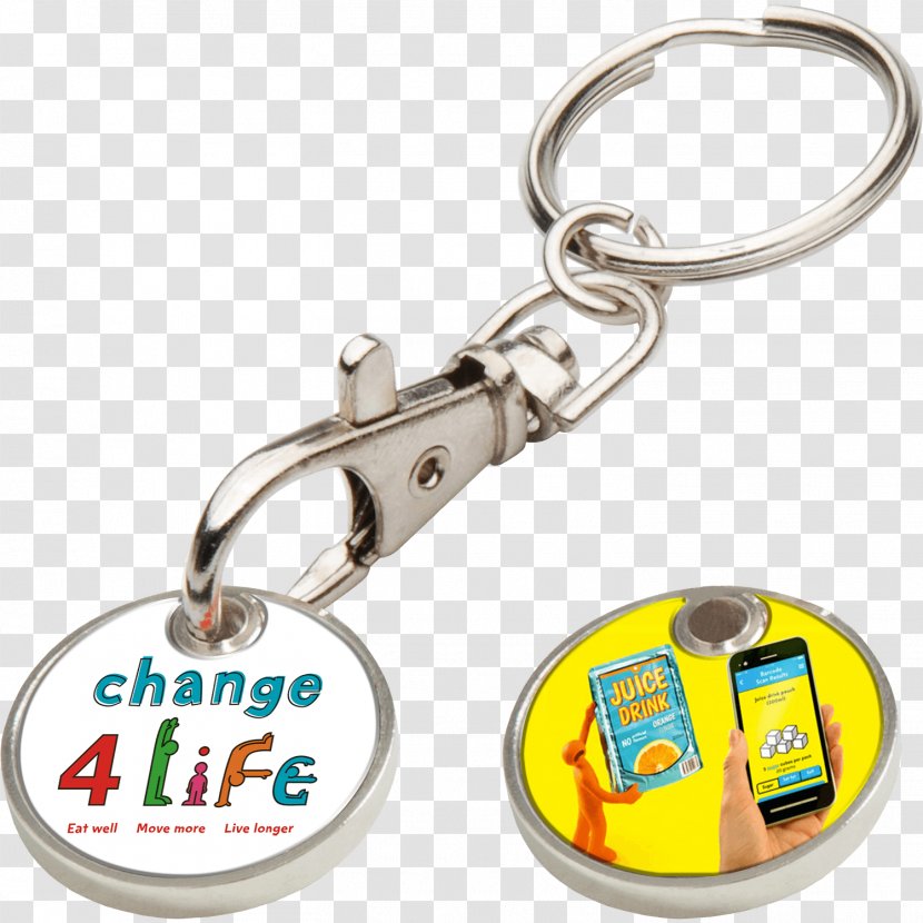 Key Chains Coin Plastic Value - United Kingdom Transparent PNG