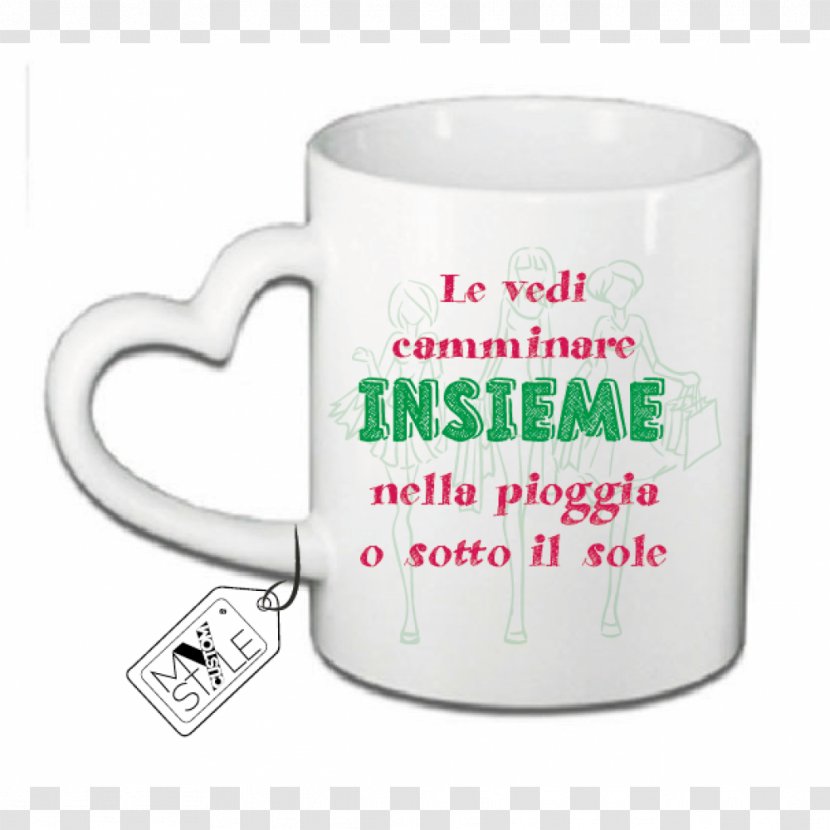 Coffee Cup Mug Product Font - Festa Della Donna Transparent PNG