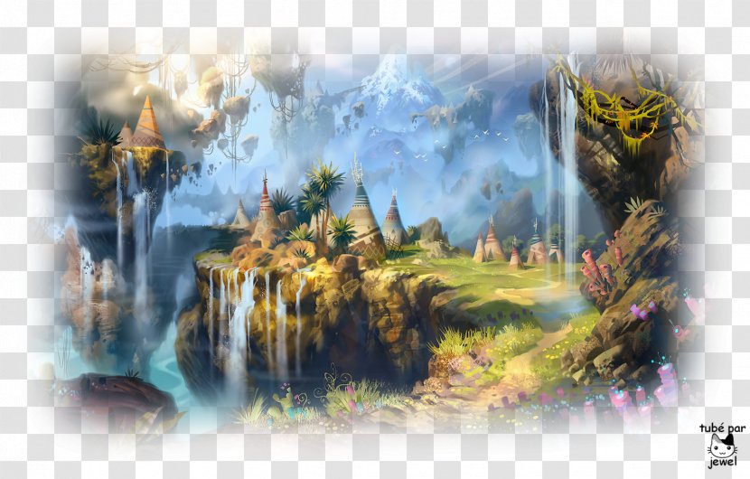 Landscape Fantasy Desktop Wallpaper - Display Resolution - Fantast Transparent PNG