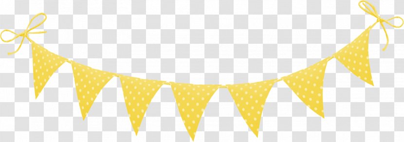 Yellow Pattern - Flag Pull Element Transparent PNG