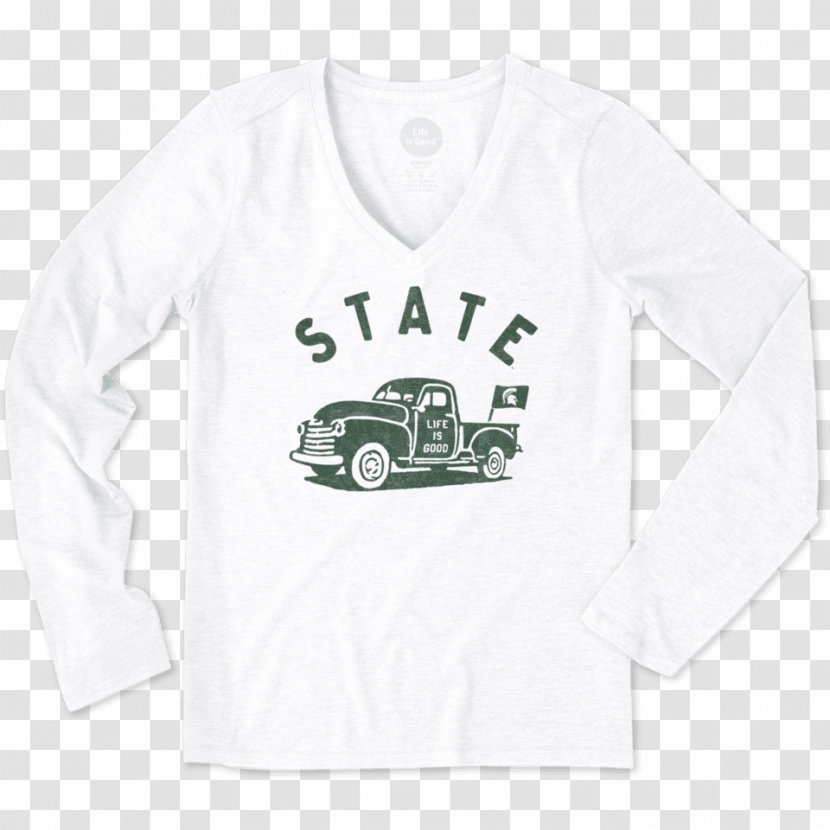 Long-sleeved T-shirt Michigan State University Spartans Women's Basketball - Top Transparent PNG