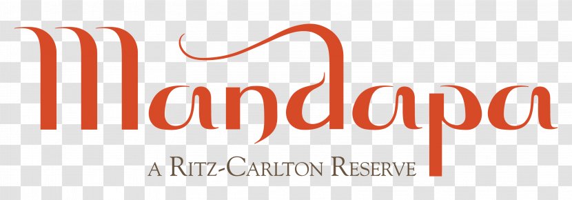 Mandapa, A Ritz-Carlton Reserve Logo Hotel Company Brand - Ubud - Rice Terraces Transparent PNG