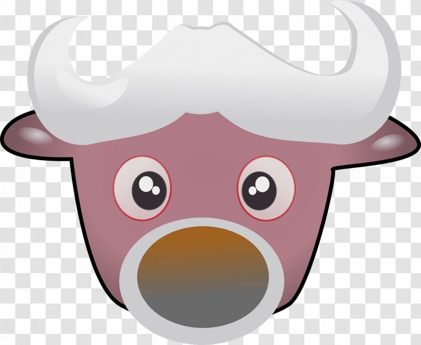 Water Buffalo Beef Cattle Clip Art - Baby Cow Transparent PNG