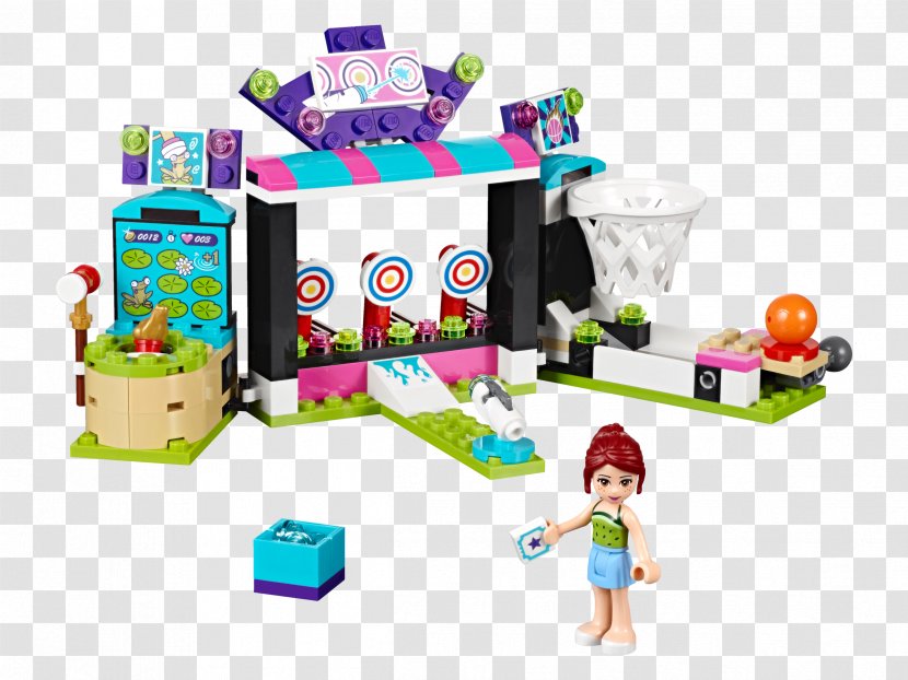 LEGO 41127 Friends Amusement Park Arcade Lego Minifigure - Toys R Us - Toy Transparent PNG