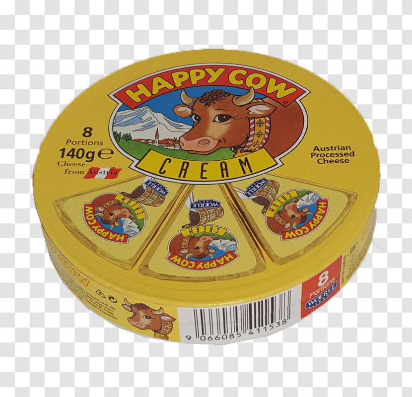Cattle Milk Kaymak Cream Cheese - Laughing Cow Transparent PNG
