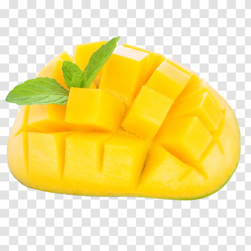 Mango Mangifera Indica Fruit - Yellow - Cut Transparent PNG