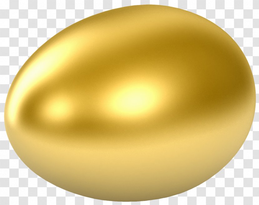 The Goose That Laid Golden Eggs Red Easter Egg Clip Art Transparent PNG