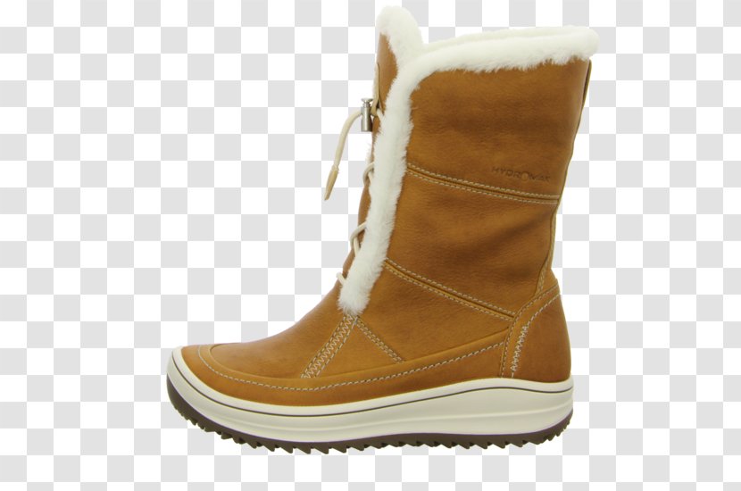 Snow Boot Shoe Walking - Brown Transparent PNG