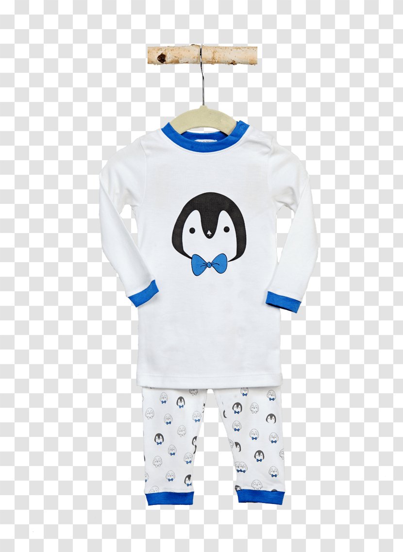 Little Penguin T-shirt Pajamas Sleeve Transparent PNG