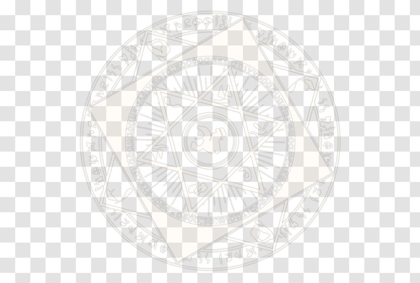 Circle Angle Pattern - White Transparent PNG