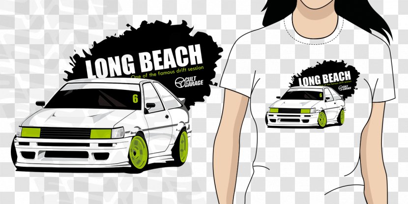 T-shirt Compact Car Volkswagen Toyota - Golf Mk1 Transparent PNG