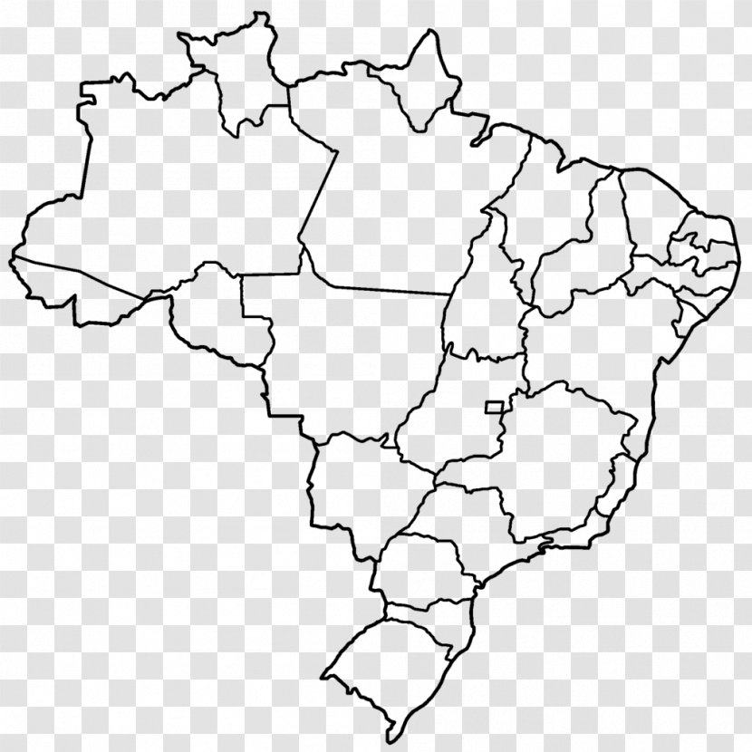 Brazil United States Blank Map - Uk Transparent PNG