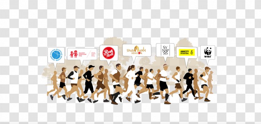 2018 Warsaw Marathon - Running - Raton Transparent PNG