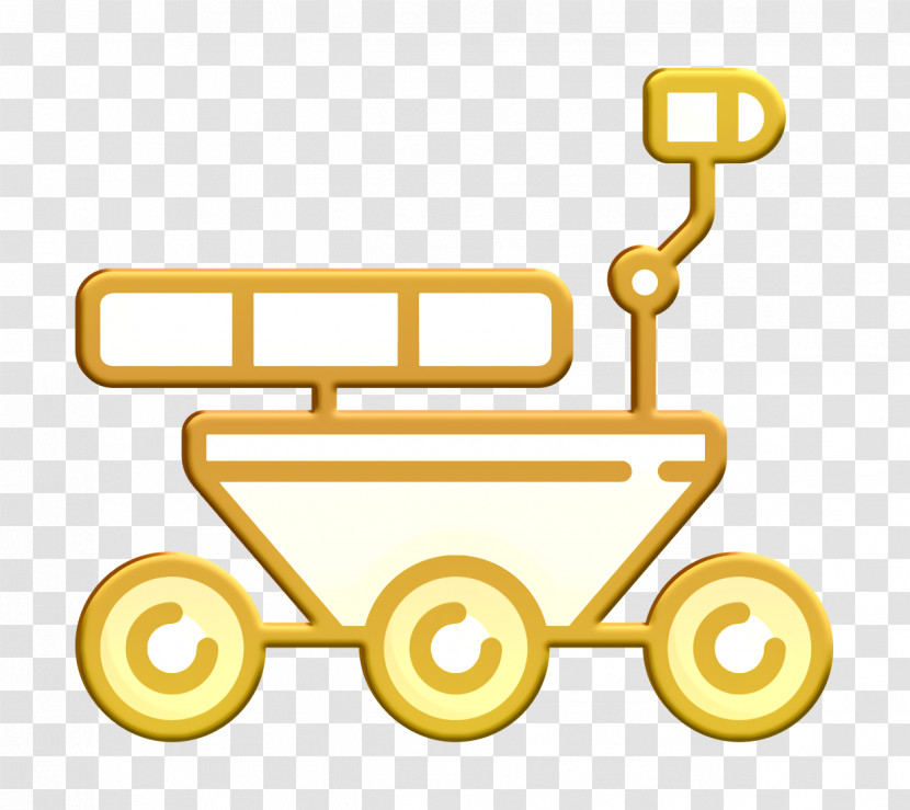 Space Icon Robot Icon Moon Rover Icon Transparent PNG