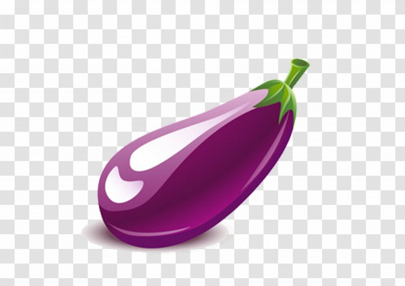 Eggplant Vegetable Baidu Tieba - Cartoon Transparent PNG