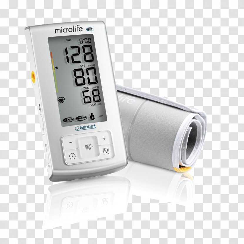 Microlife Corporation Atrial Fibrillation Sphygmomanometer Blood Pressure AFIB Technology Transparent PNG