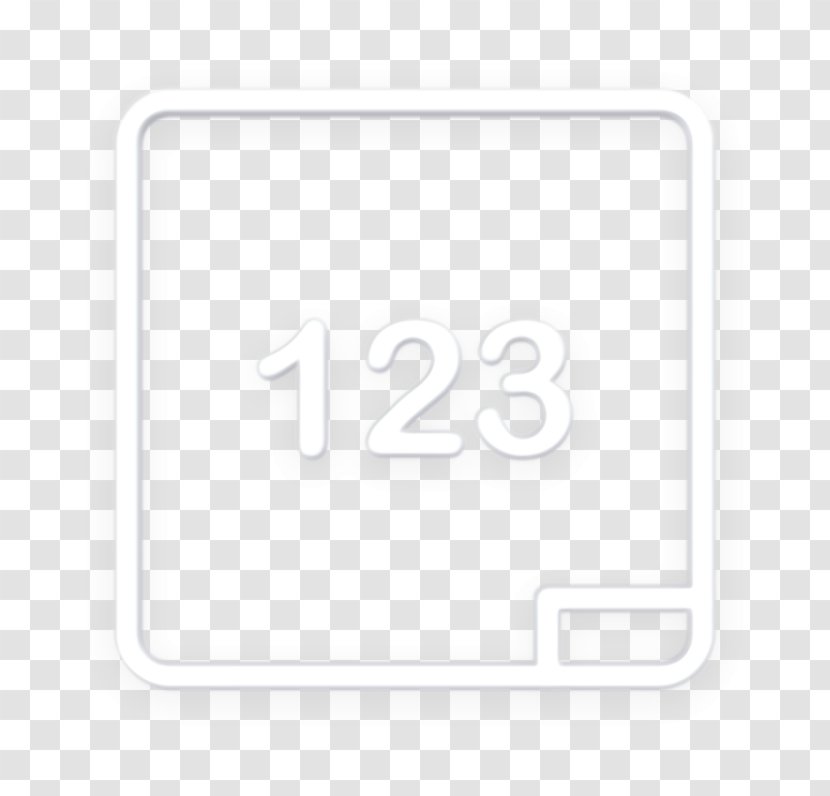 Calculation Icon Math Numeral - Logo - Rectangle Signage Transparent PNG