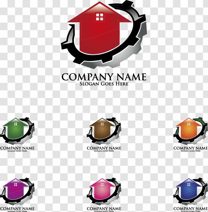 Logo Real Estate - Corporation - Vector Corporate Transparent PNG