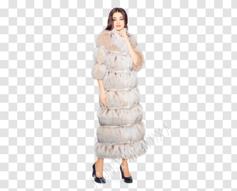 Fur Fashion - Model - Coat Transparent PNG