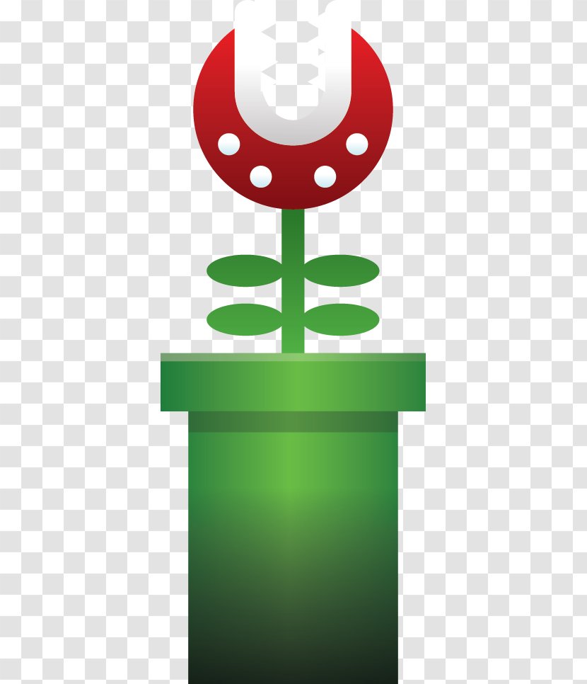 Super Mario Land Piranha Plant - Symbol - Art Transparent PNG