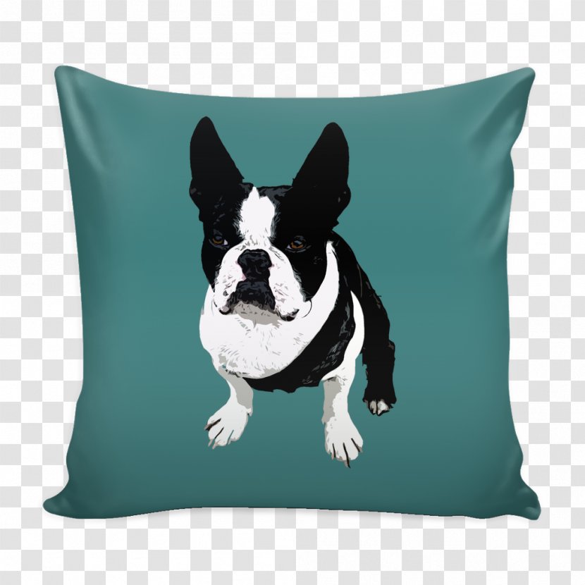 Boston Terrier Selkirk Rex Ocicat Lakeland Schipperke - Textile - Pillow Transparent PNG