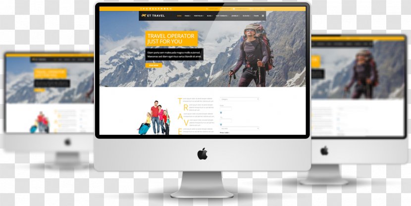 Responsive Web Design Template System Joomla - Page Layout Transparent PNG