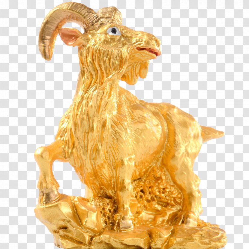 Goat Livestock Figurine - Carvings Transparent PNG