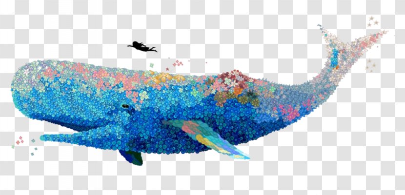U8354u679d Watercolor Painting Whale Illustrator Illustration - Painted Transparent PNG