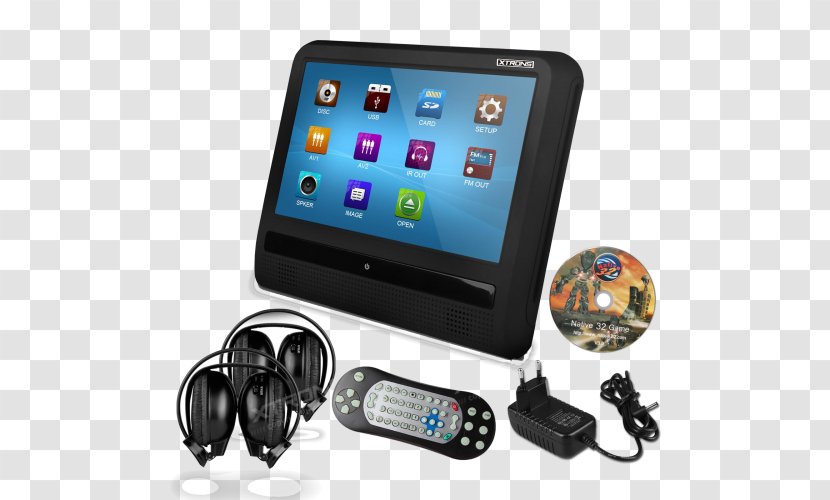 Display Device Car Computer Monitors Output Video - Resolution - Dvd Players Transparent PNG