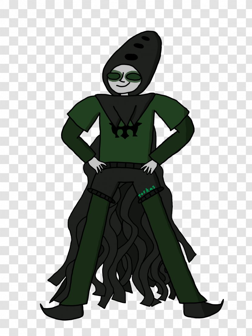 Costume Design Green Outerwear Cartoon - Mythical Creature Transparent PNG