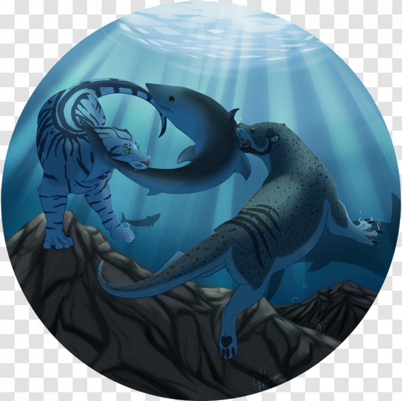 Marine Mammal Microsoft Azure Legendary Creature - Mythical Transparent PNG